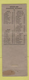 Matchbook Cover - Freeman's Cafe Evanston WY WORN