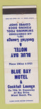 Matchbook Cover - Blue Bay Motel Miami Beach FL