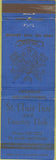 Matchbook Cover - St Clair Inn Country Club St Clair MI
