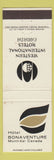 Matchbook Cover - Hotel Bonaventure Montreal QC