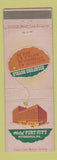 Matchbook Cover - Hotel Fort Pitt Pittsburgh PA