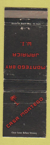 Matchbook Cover - Casa Montego Bay Jamaica WEAR