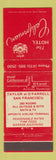 Matchbook Cover - Hotel Californian San Francisco CA WEAR