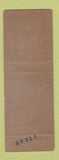 Matchbook Cover - Fowler Hotel Lafayette IN