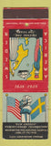 Matchbook Cover - Sweden Tercentenary Celebration 1938 Philadelphia Wilmington