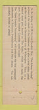 Matchbook Cover - Sweden Tercentenary Celebration 1938 Philadelphia Wilmington