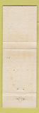 Matchbook Cover - Pavilion Hotel Montpelier VT Newport VT Berlin NH WEAR