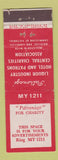 Matchbook Cover - Patronage for Charity Bryant and May Australia WORN