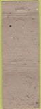Matchbook Cover - Town House Bowon MA restaurant