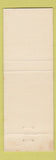 Matchbook Cover - Blue & Gold Motel South Bend IN WEAR
