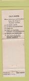 Matchbook Cover - Cairo Hotel Washington DC Hotel Waldo Middletown NY WEAR