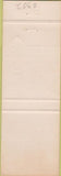 Matchbook Cover - King's Row Cincinnati OH