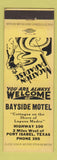 Matchbook Cover - Bayside Motel Port Isabel TX