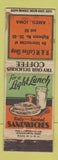 Matchbook Cover - R&M Coffee Shop Ames IA WORN