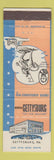 Matchbook Cover - Hotel Gettysburg PA Abraham Lincoln