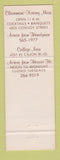 Matchbook Cover - Don Joe's Mexican Restaurants San Diego CA