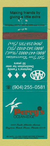 Matchbook Cover - Perry's Ocean Edge Daytona Beach FL