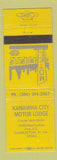 Matchbook Cover - Kanawha City Motor Lodge Charleston WV WEAR
