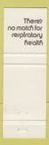 Matchbook Cover - American Association for Respiratory Care Dallas TX