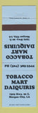 Matchbook Cover - Tobacco Mart Daiquiris Morgan City LA