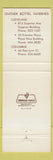 Matchbook Cover - Leather Bottel Taverne Steak House Cleveland Columbus OH