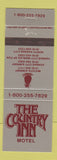 Matchbook Cover - The Country Inn Motel North Kansas City Wichita KS MO