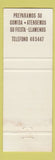 Matchbook Cover - El Charrito Mexican Restaurant FL