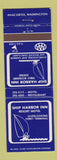 Matchbook Cover - Ship Harbor Inn Resort Hotel Anacortes WA