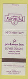 Matchbook Cover - Parkway Complex Inn St Catharines ON