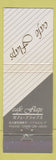 Matchbook Cover - Cafe Flaps Japan? Hong Kong?