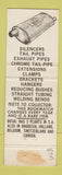 Matchbook Cover - Bosal Africa Pretoria South Africa Mufflers