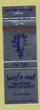 Matchbook Cover - Bay n Surf Seafood Restaurant Laurel MD