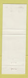 Matchbook Cover - Spad's Italian Restaurant Pinckney MI WEAR