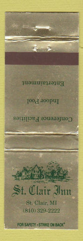 Matchbook Cover - St Clair Inn MI