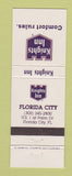 Matchbook Cover - Knights Inn Florida City FL