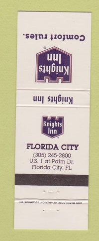 Matchbook Cover - Knights Inn Florida City FL