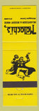 Matchbook Cover - Malachi's Deli Desert House
