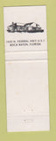 Matchbook Cover - Streb's South Restaurant Boca Raton FL Rochester NY