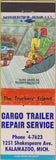 Matchbook Cover - Cargo Trailer Repair Kalamazoo MI