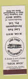 Matchbook Cover - Lind Park Developments Homes Australia