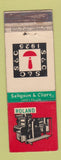 Matchbook Cover - Roland Seligson & Clare Printing Australia WORN