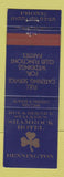 Matchbook Cover - Shamrock Hotel Dennington Australia
