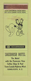 Matchbook Cover - Sagebrush Motel Kamloops BC WEAR