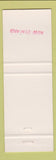 Matchbook Cover - Aerolite Insulation South Africa