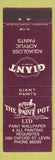 Matchbook Cover - The Paint Pot Levin New Zealand Giant Paints