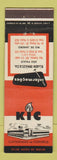 Matchbook Cover - Klabin Irmaos Cia Sao Paulo Rio Deo Janeiro Brazil