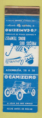 Matchbook Cover - O Camizeiro Brazil  Cars?