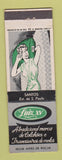 Matchbook Cover - Luiz WV Sao Paulo Brazil girlie