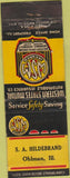 Matchbook Cover - Western States Insurance Ohlman IL