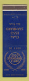 Matchbook Cover - Esso Standard Clube Sao Paulo Brazil 1956 oil gas WEAR